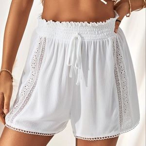 Smocking Lace Trims Tie Short